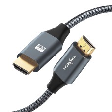 Twozoh 4K HDMI Cable 10M, High Speed 18Gbps HDMI 2.0 Cable, Braided HDMI to HDMI Lead Compatible with PS5, PS3, PS4, PC, Projector, HDTV, Xbox
