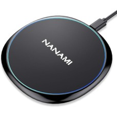 Fast Wireless Charger, NANAMI 15W Max Qi Charging Pad for iPhone 15 Pro Max/14 Plus/13/12 Mini/11/XR/XS/X/8, Fast Charge for Samsung Galaxy S24/S23/S22 Ultra/S21/S20 fe/S10/S9,Pixel 6, AirPods Pro/3 Fast Wireless Charger, NANAMI 15W Max Qi Charging Pad for iPhone 15 Pro Max/14 Plus/13/12 Mini/11/XR/XS/X/8, Fast Charge for Samsung Galaxy S24/S23/S22 Ultra/S21/S20 fe/S10/S9,Pixel 6, AirPods Pro/3