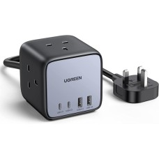 UGREEN 65W Power Strip DigiNest Cube GaN Extension Lead with USB C Slots, 7-in-1 Power Strip with 3 AC Outlets, 2 USB C, 2 USB A, 1.8M Extension Cord, Fast Charge for MacBook, iPad, iPhone 14, etc UGREEN 65W Power Strip DigiNest Cube GaN Extension Lead with USB C Slots, 7-in-1 Power Strip with 3 AC Outlets, 2 USB C, 2 USB A, 1.8M Extension Cord, Fast Charge for MacBook, iPad, iPhone 14, etc